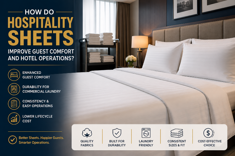 How Do Hospitality Sheets Improve Guest Comfort and Hotel Operations? 
